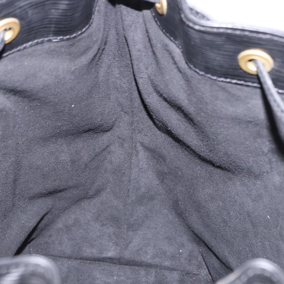 LOUIS VUITTON Epi Noe Shoulder Bag Black M44002 LV Auth 187863V