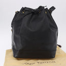 LOUIS VUITTON Epi Noe Shoulder Bag Black M44002 LV Auth 187863V-12