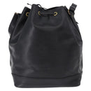 LOUIS VUITTON Epi Noe Shoulder Bag Black M44002 LV Auth 187863V-2