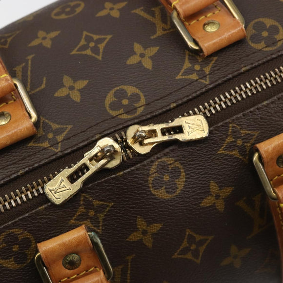LOUIS VUITTON Monogram Keepall 45 Boston Bag M41428 LV Auth 187867A
