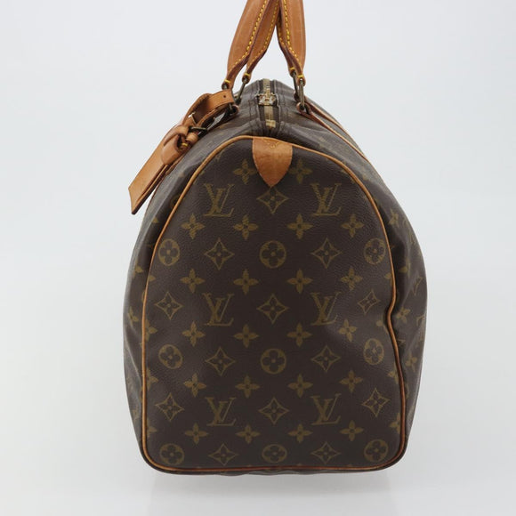 LOUIS VUITTON Monogram Keepall 45 Boston Bag M41428 LV Auth 187867A