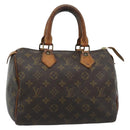 LOUIS VUITTON Monogram Speedy 25 Hand Bag M41528 LV Auth 187869-1