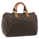 LOUIS VUITTON Monogram Speedy 30 Hand Bag M41526 LV Auth 187870-1