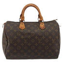LOUIS VUITTON Monogram Speedy 30 Hand Bag M41526 LV Auth 187870-13