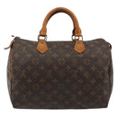 LOUIS VUITTON Monogram Speedy 30 Hand Bag M41526 LV Auth 187870-2