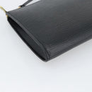 LOUIS VUITTON Epi Pochette Accessoires Pouch Black M52982 LV Auth 187872A-16