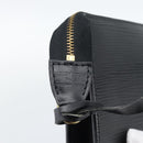 LOUIS VUITTON Epi Pochette Accessoires Pouch Black M52982 LV Auth 187872A-19