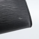 LOUIS VUITTON Epi Pochette Accessoires Pouch Black M52982 LV Auth 187872A-8