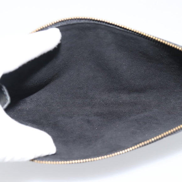LOUIS VUITTON Epi Pochette Accessoires Pouch Black M52982 LV Auth 187872A