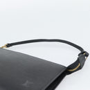 LOUIS VUITTON Epi Pochette Accessoires Pouch Black M52982 LV Auth 187872A-14