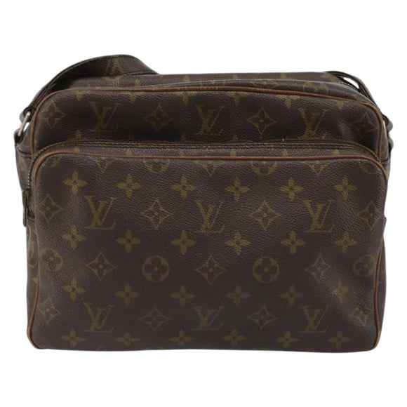 LOUIS VUITTON Monogram Nile Shoulder Bag M45244 LV Auth 187879