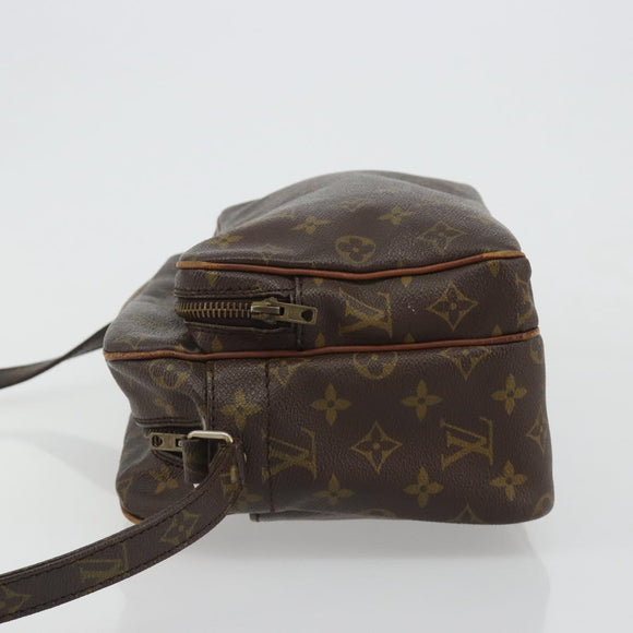 LOUIS VUITTON Monogram Nile Shoulder Bag M45244 LV Auth 187879