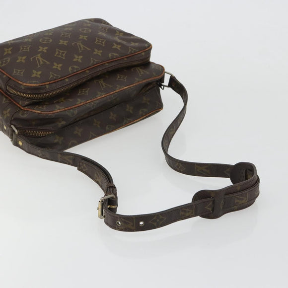 LOUIS VUITTON Monogram Nile Shoulder Bag M45244 LV Auth 187880