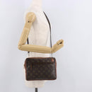 LOUIS VUITTON Monogram Sac Sport Shoulder Bag LV Auth 187881-24