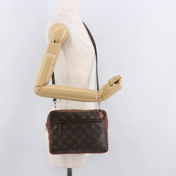 LOUIS VUITTON Monogram Sac Sport Shoulder Bag LV Auth 187881