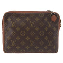 LOUIS VUITTON Monogram Sac Sport Shoulder Bag LV Auth 187881-2