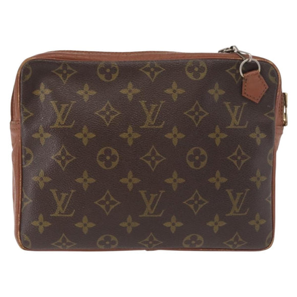 LOUIS VUITTON Monogram Sac Sport Shoulder Bag LV Auth 187881