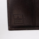 FENDI Zucca Canvas Bifold Wallet Black Brown Auth 187886V-17