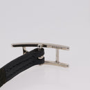 HERMES Appi 3 Bracelet Leather Black Auth 187888-7