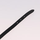 HERMES Appi 3 Bracelet Leather Black Auth 187888-8