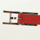 HERMES Appi 3 Bracelet Leather Orange Auth 187889M-10