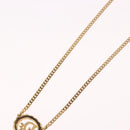 Christian Dior Necklace metal Gold Tone Auth 187891V-10