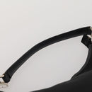 GUCCI Bamboo Shoulder Bag Nylon 2 Set Black Auth 187896-15
