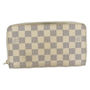 LOUIS VUITTON Monogram Damier Azur Wallet 2 Set LV Auth 187897-2