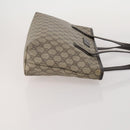 GUCCI GG Supreme Web Sherry Line Bag PVC Suede 3 Set Beige Brown Auth 187898-4