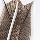 SAINT LAURENT Leather Shoulder Bag White Gold Auth 187920A-17