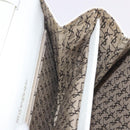 SAINT LAURENT Leather Shoulder Bag White Gold Auth 187920A-20