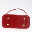 LOUIS VUITTON Vernis Alma BB Hand Bag Rose Andian M91771 LV Auth 187928V-5