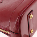 LOUIS VUITTON Vernis Alma BB Hand Bag Rose Andian M91771 LV Auth 187928V-16