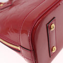 LOUIS VUITTON Vernis Alma BB Hand Bag Rose Andian M91771 LV Auth 187928V-18