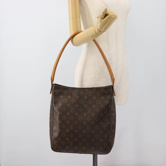 LOUIS VUITTON Monogram Looping GM Shoulder Bag M51145 LV Auth 187937V