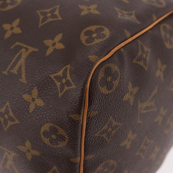 LOUIS VUITTON Monogram Speedy 35 Hand Bag M41524 LV Auth 187938V