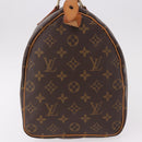 LOUIS VUITTON Monogram Speedy 35 Hand Bag M41524 LV Auth 187938V-4