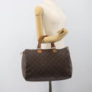 LOUIS VUITTON Monogram Speedy 35 Hand Bag M41524 LV Auth 187939A-20