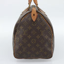 LOUIS VUITTON Monogram Speedy 35 Hand Bag M41524 LV Auth 187939A-4