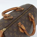 LOUIS VUITTON Monogram Speedy 35 Hand Bag M41524 LV Auth 187939A-6