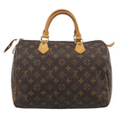LOUIS VUITTON Monogram Speedy 30 Hand Bag M41526 LV Auth 187947A-2