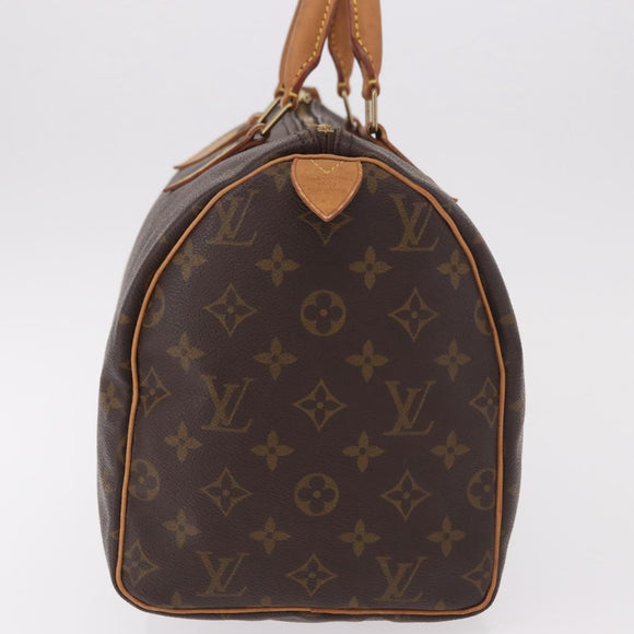 LOUIS VUITTON Monogram Speedy 30 Hand Bag M41526 LV Auth 187948V