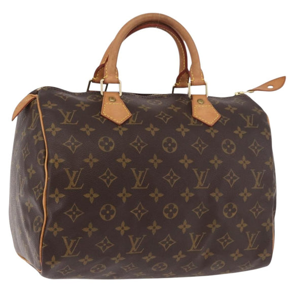 LOUIS VUITTON Monogram Speedy 30 Hand Bag M41526 LV Auth 187949A
