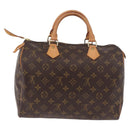 LOUIS VUITTON Monogram Speedy 30 Hand Bag M41526 LV Auth 187949A-2
