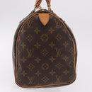 LOUIS VUITTON Monogram Speedy 30 Hand Bag M41526 LV Auth 187949A-4