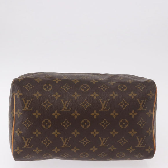 LOUIS VUITTON Monogram Speedy 30 Hand Bag M41526 LV Auth 187949A