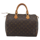 LOUIS VUITTON Monogram Speedy 30 Hand Bag L002 LV Auth 187950A-2