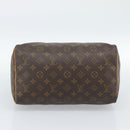LOUIS VUITTON Monogram Speedy 30 Hand Bag L002 LV Auth 187950A-5