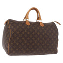 LOUIS VUITTON Monogram Speedy 40 Hand Bag M41522 LV Auth 187951V-1