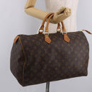 LOUIS VUITTON Monogram Speedy 40 Hand Bag M41522 LV Auth 187951V-22